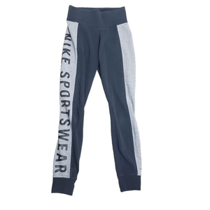 NIKE Women's Size Small Black Logo‎ Spellout Jogger Sweats